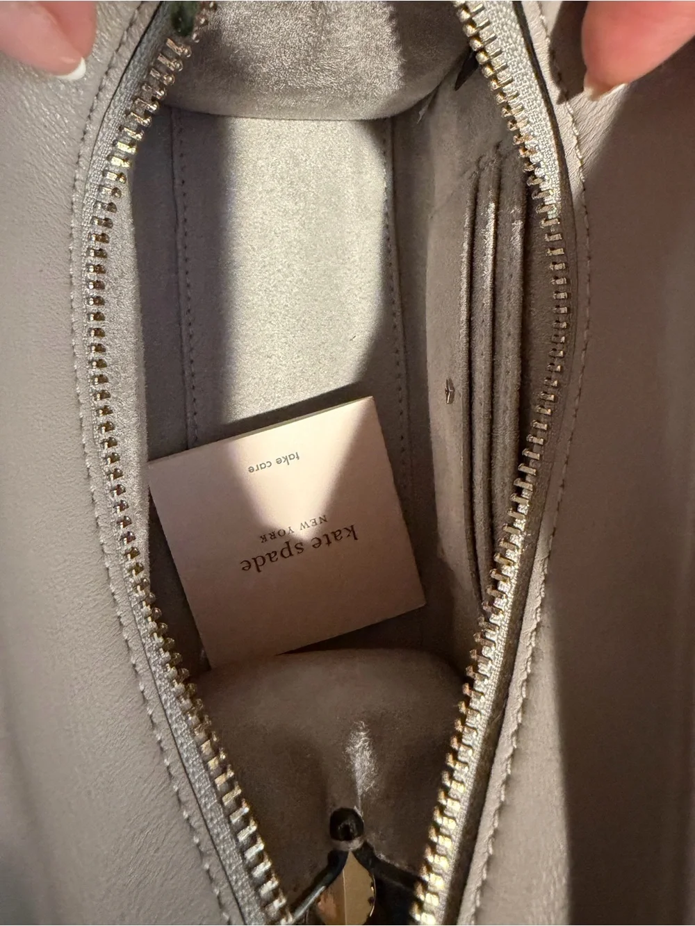 Kate Spade Black and Grey Small Purse